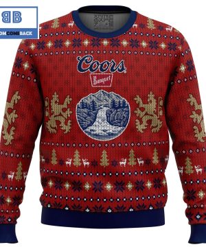 Coors Banquet Beer Christmas Red 3D Sweater