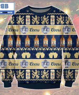 Coors Banquet Beer Ugly Christmas Sweater