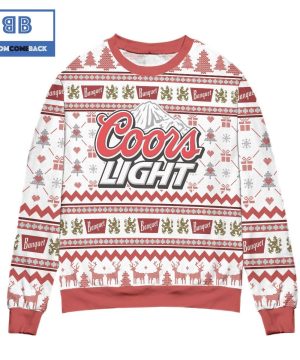 Coors Light Banquet Christmas Pattern 3D Sweater