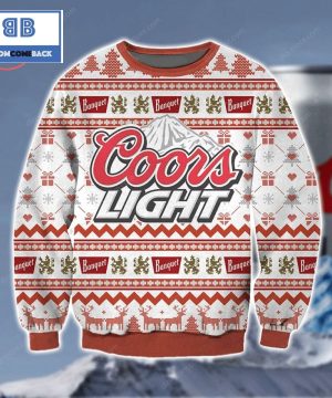 Coors Light Beer Christmas 3D Sweater