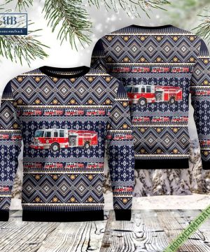 Coraopolis, Pennsylvania, Allegheny County Emergency Services Christmas Sweater Jumper