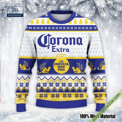 Corona Extra Beer Lover White Christmas Sweater