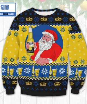 Corona Extra Beer Santa Claus Christmas Ugly Sweater