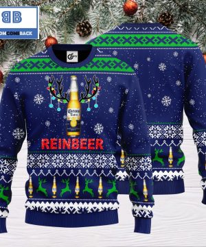 Corona Extra Reinbeer Christmas 3D Sweater