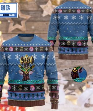 Cosmo Queen Yu Gi Oh Anime Custom Imitation Knitted Ugly Christmas Sweater