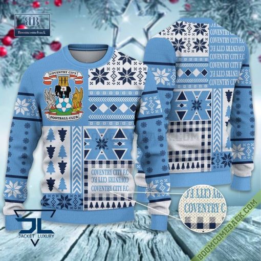 Coventry City Ugly Christmas Sweater, Christmas Jumper