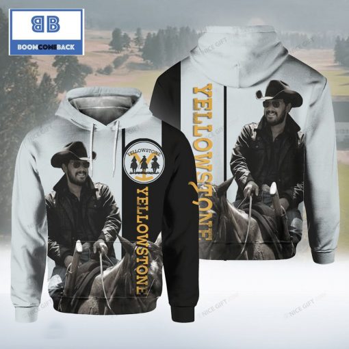 Cowboy Yellowstone 3D Hoodie