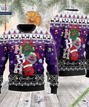 Crown Royal Ho Ho Ho Christmas Ugly Sweater