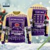 Crown Royal Plain Multicolor Christmas Sweater