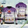 Crown Royal Snowflake Christmas Ugly Sweater