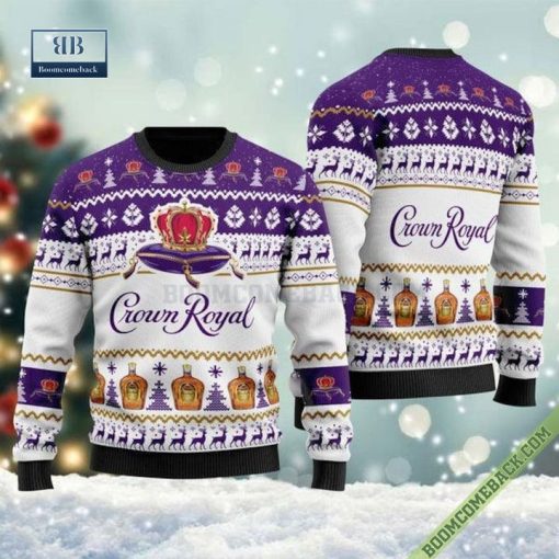 Crown Royal Spirit Christmas Ugly Sweater