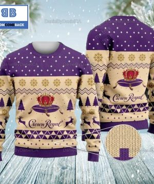 crown royal whisky christmas beige 3d sweater 2 entJH