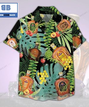 Crown Royal Whisky Tropical Hawaiian Shirt