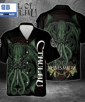 Cthulhu No Lives Matter 3D Hawaiian Shirt