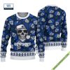 Dallas Cowboys Christmas Skull Sweater Jumper