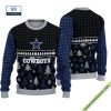 Dallas Cowboys Christmas Tree Ugly Sweater