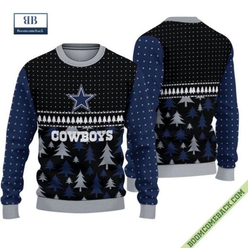 Dallas Cowboys Christmas Ugly Sweater Jumper