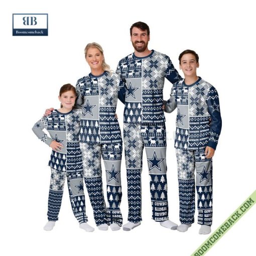 Dallas Cowboys Ugly Christmas Pajamas Set