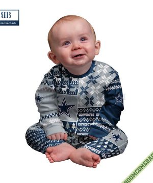 Dallas Cowboys Ugly Christmas Pajamas Set