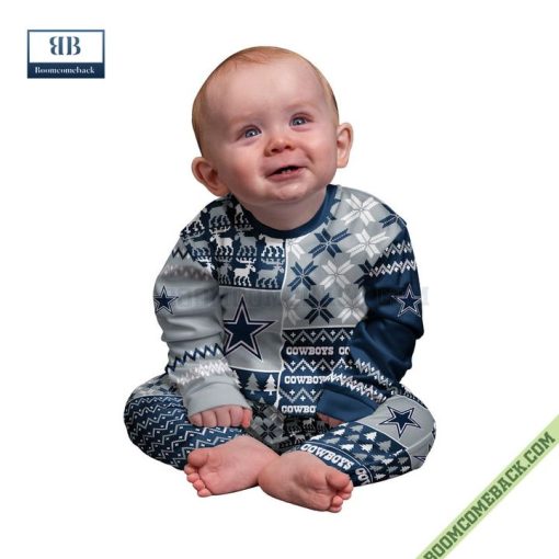 Dallas Cowboys Ugly Christmas Pajamas Set