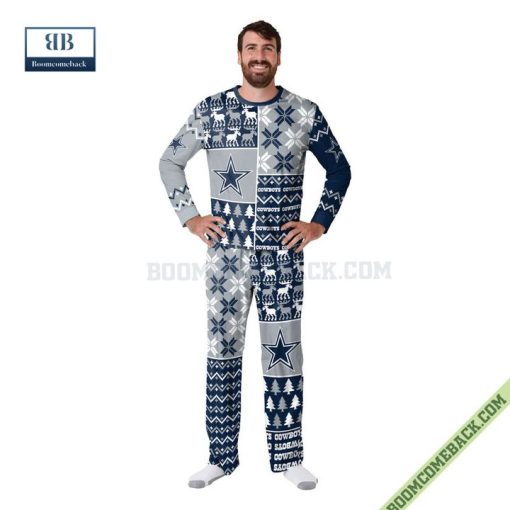 Dallas Cowboys Ugly Christmas Pajamas Set