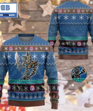 Dark Paladin Yu Gi Oh Anime Custom Imitation Knitted Christmas 3d Sweater