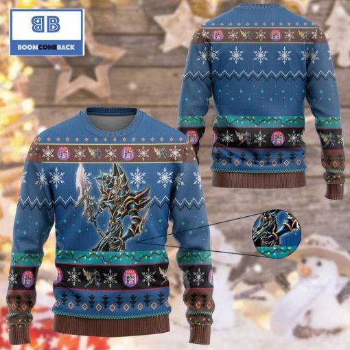 Dark Paladin Yu Gi Oh Anime Custom Imitation Knitted Christmas 3d Sweater