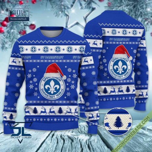 Darmstadt 98 Ugly Christmas Sweater 2 Bundesliga Xmas Jumper