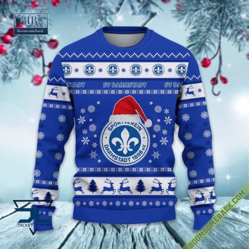 Darmstadt 98 Ugly Christmas Sweater 2 Bundesliga Xmas Jumper