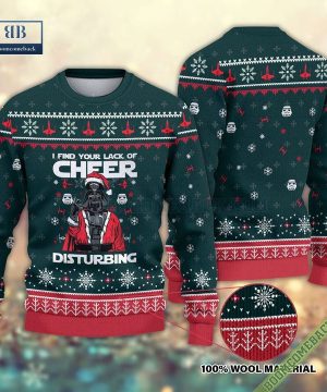 Darth Vader I Find Your Lack Of Cheer Disturbing 3D Ugly Sweater