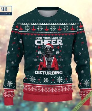 Darth Vader I Find Your Lack Of Cheer Disturbing 3D Ugly Sweater