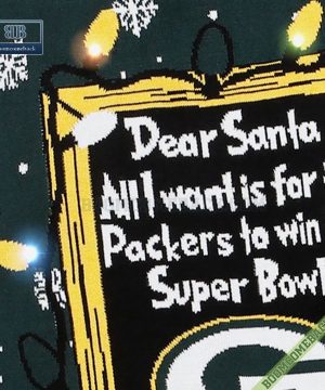 dear santa green bay packers win the super bowl ugly christmas sweater 7 txGJ0