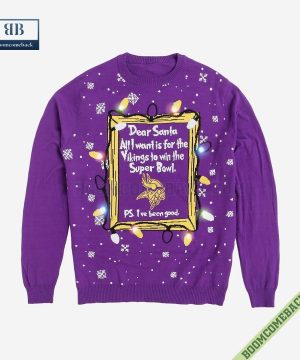 dear santa minnesota vikings win the super bowl ugly christmas sweater 5 BUXfs