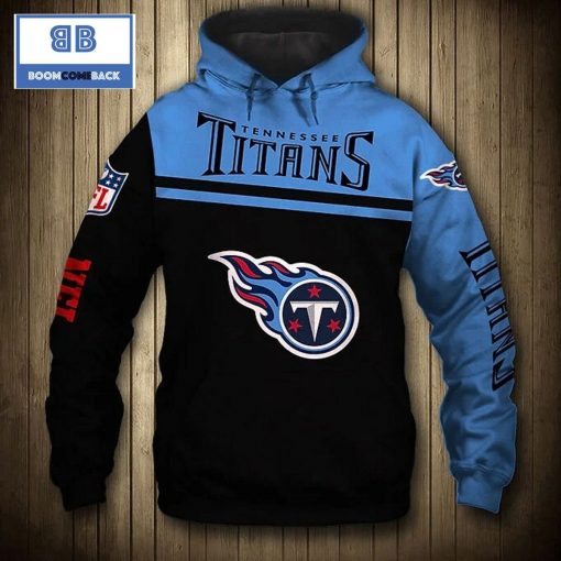 Death Skull NFL Tennessee Titans 3D Hoodie