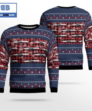 Delta Air Lines Airbus A350-941 Ugly Christmas Sweater