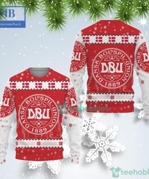 Denmark National Football Team World Cup 2022 Qatar Ugly Christmas Sweater