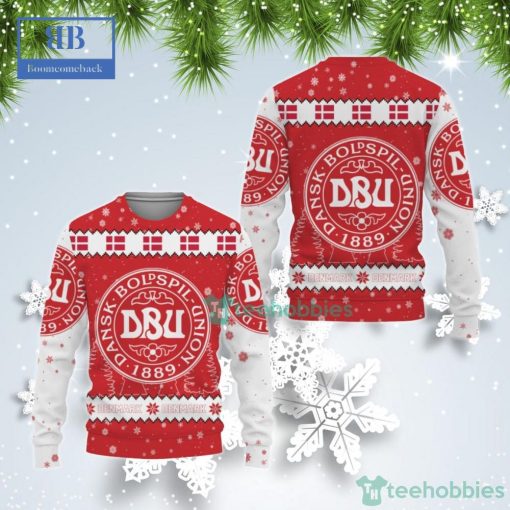 Denmark National Football Team World Cup 2022 Qatar Ugly Christmas Sweater