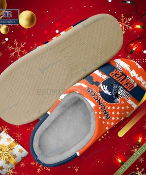 denver broncos christmas indoor slippers 3 KSJyI