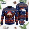 Chicago Bears Staley Da Bear Mascot Rushing Ugly Sweater