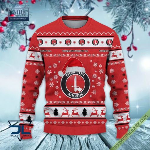 Charlton Athletic FC Trending Ugly Christmas Sweater