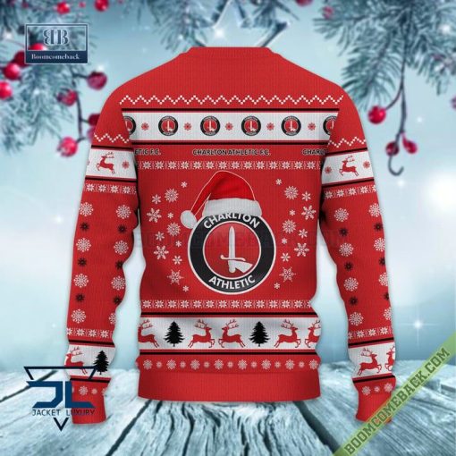 Charlton Athletic FC Trending Ugly Christmas Sweater