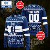 Denver Broncos NFL Custom Name And Number Christmas Ugly Sweater