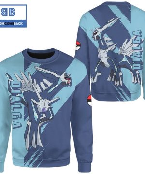 Dialga Pokemon Anime Christmas 3D Sweatshirt