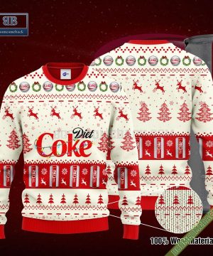 Diet Coke Santa Hat Christmas Ugly Christmas Sweater Hoodie Zip Hoodie Bomber Jacket