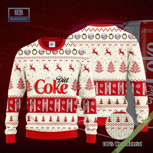 Diet Coke Santa Hat Christmas Ugly Christmas Sweater Hoodie Zip Hoodie Bomber Jacket