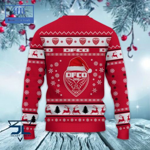 Dijon FCO Santa Hat Ugly Christmas Sweater