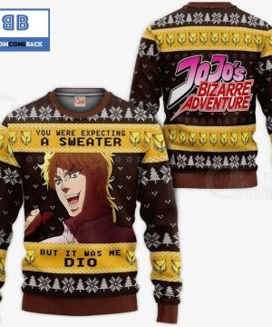 Dio Brando JoJo’s Bizarre Adventure Anime Ugly Christmas Sweater