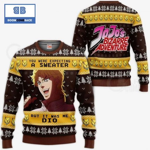 Dio Brando JoJo’s Bizarre Adventure Anime Ugly Christmas Sweater