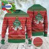 Disc Golf Merry Discmas Black Ugly Christmas Sweater