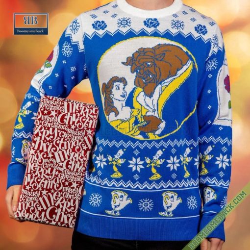 Disney Beauty and the Beast Ugly Chrismas Sweater